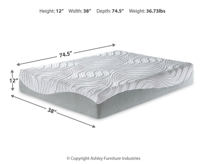 12 Inch Memory Foam - Ultra Plush Mattress - view 2