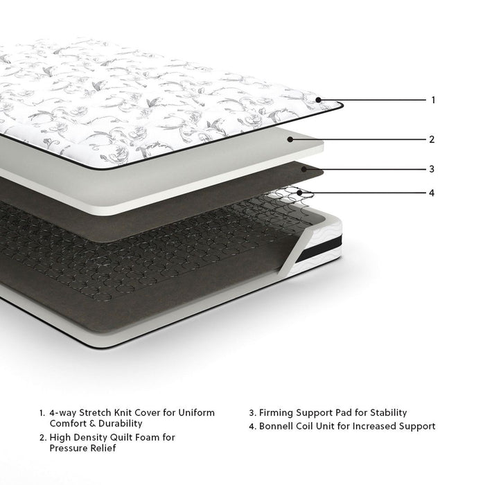 8 Inch Chime Innerspring - Firm Mattress - view 2