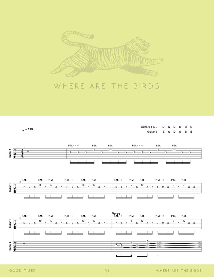Printed Guitar Book, Digital Guitar Book