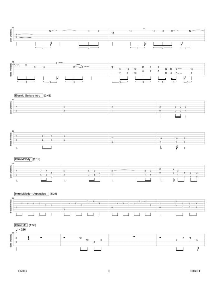 Printed Bass Book, Digital Bass Book