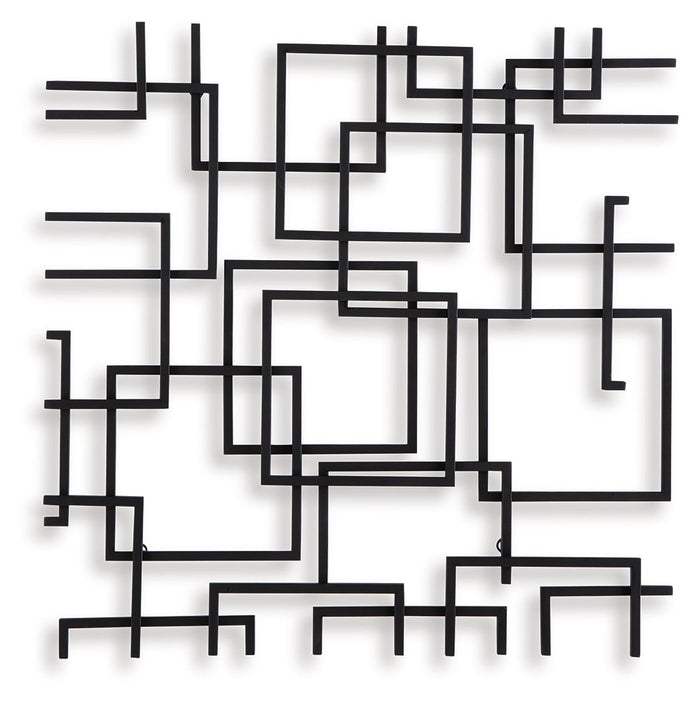 Aadanton - Black - Wall Decor by Signature Design by Ashley® | Bel Furniture