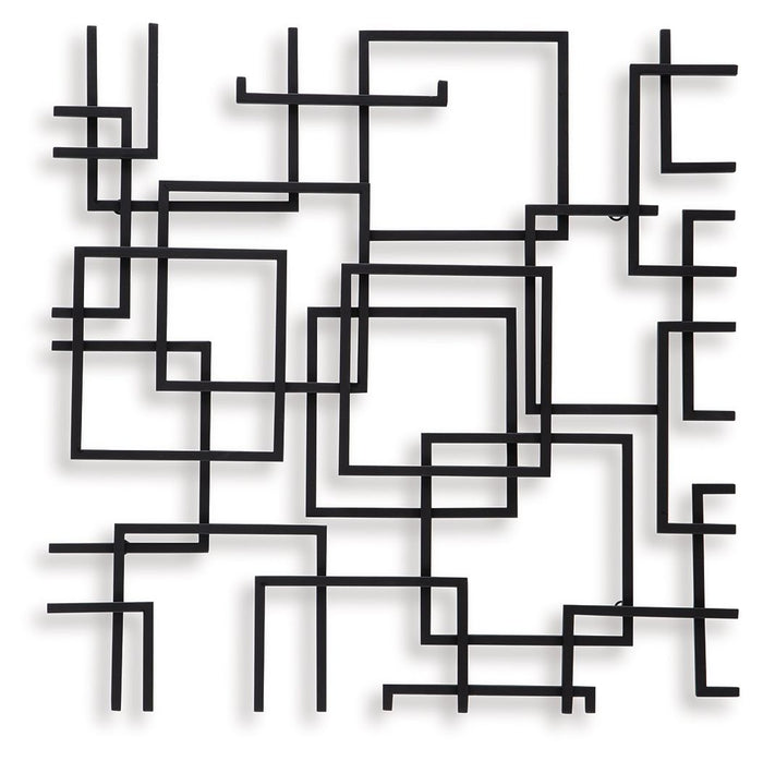 Aadanton - Black - Wall Decor by Signature Design by Ashley® | Bel Furniture