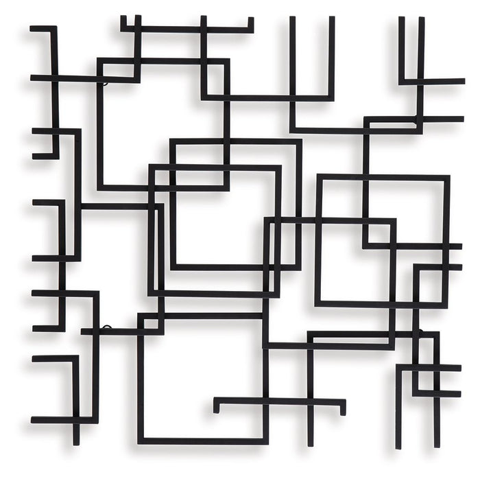 Aadanton - Black - Wall Decor by Signature Design by Ashley® | Bel Furniture