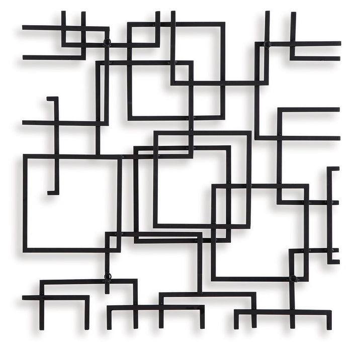 Aadanton - Black - Wall Decor by Signature Design by Ashley® | Bel Furniture
