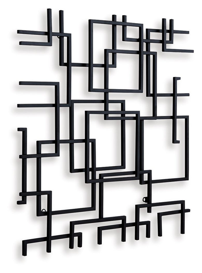 Aadanton - Black - Wall Decor by Signature Design by Ashley® | Bel Furniture