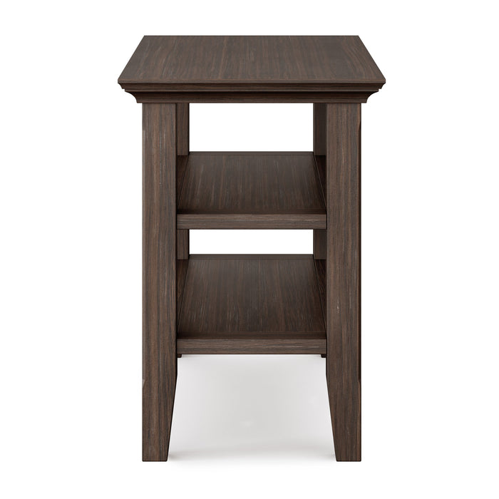 Acadian - Narrow Side Table - Farmhouse Brown - view 4