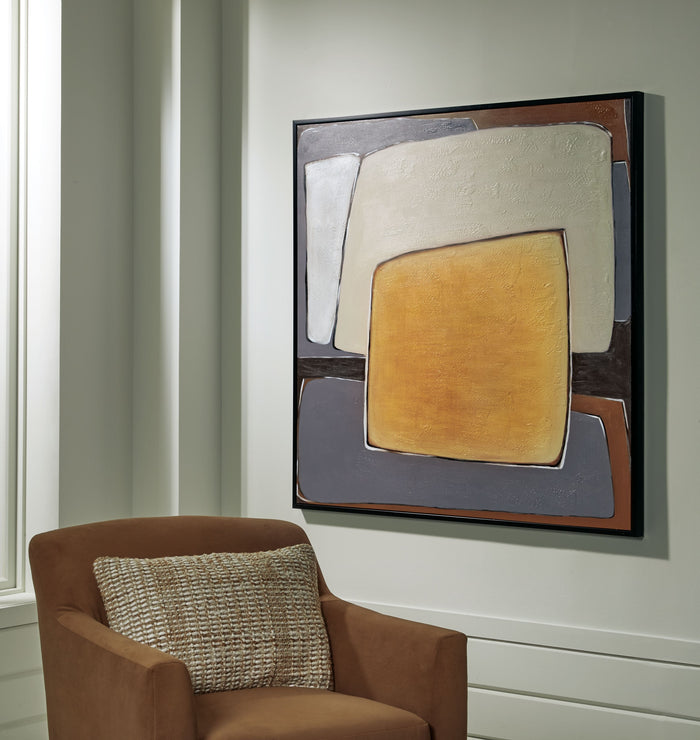 Actman - Cream / Brown / Gray - Wall Art by Signature Design by Ashley® | Bel Furniture