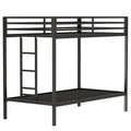 Adam Twin Over Twin Bunk Bed Black