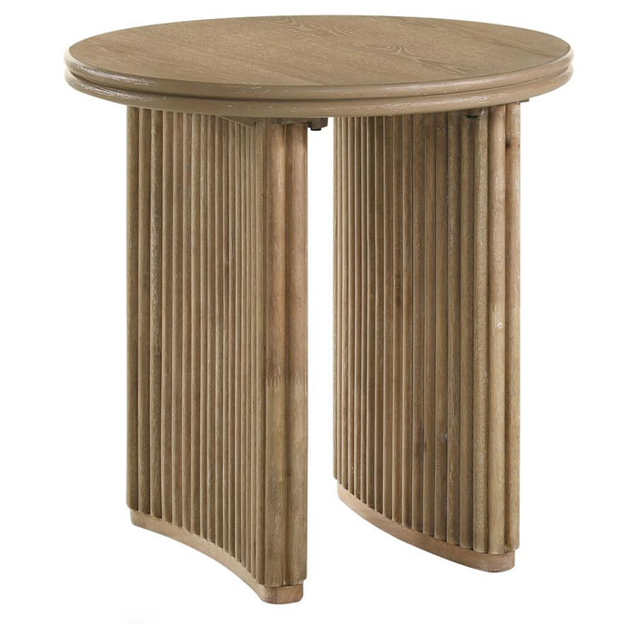 Adina Round Wood Table