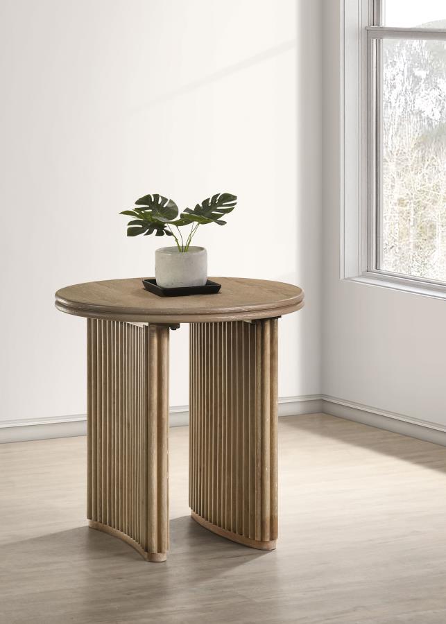 Adina - Round Wood Table