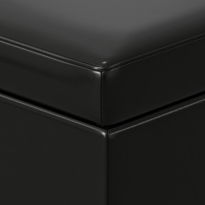Afton - Large Storage Ottoman Bench - view 4