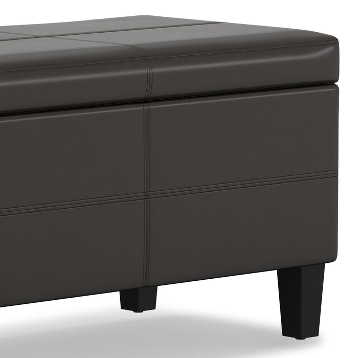 Afton - Large Storage Ottoman Bench - view 8