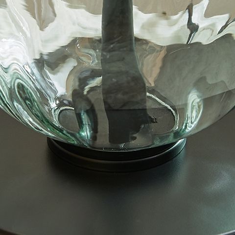Airbal - Clear / Black - Glass Table Lamp (Set of 2) by Signature Design by Ashley® | Bel Furniture