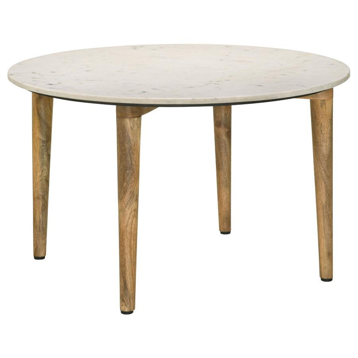 Aldis Round Marble Top Table