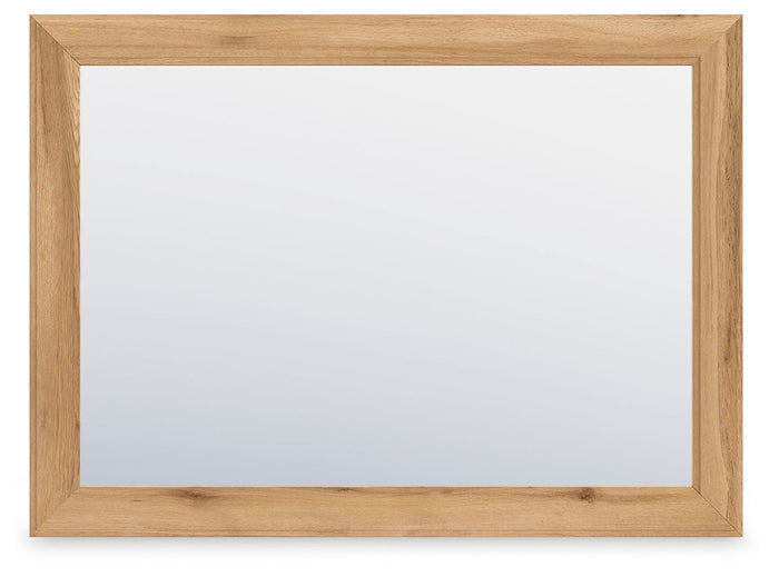 Aleaport - Bedroom Mirror - Warm Brown - view 2