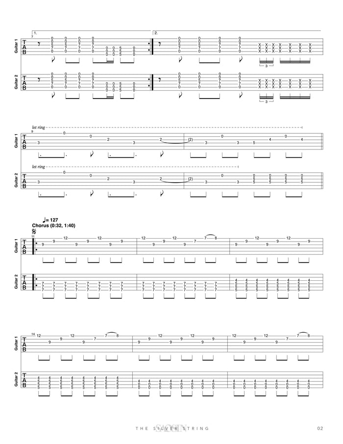 Printed Guitar Book, Digital Guitar Book