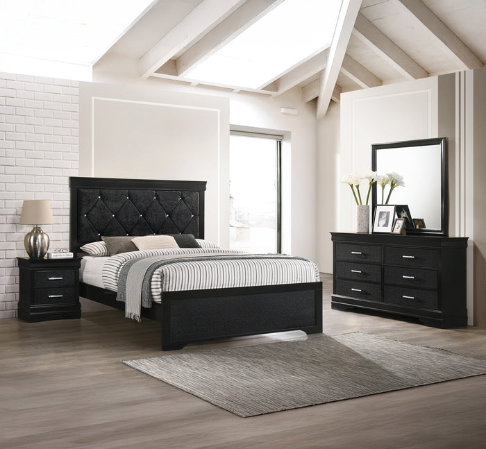 Amalia Bed Black