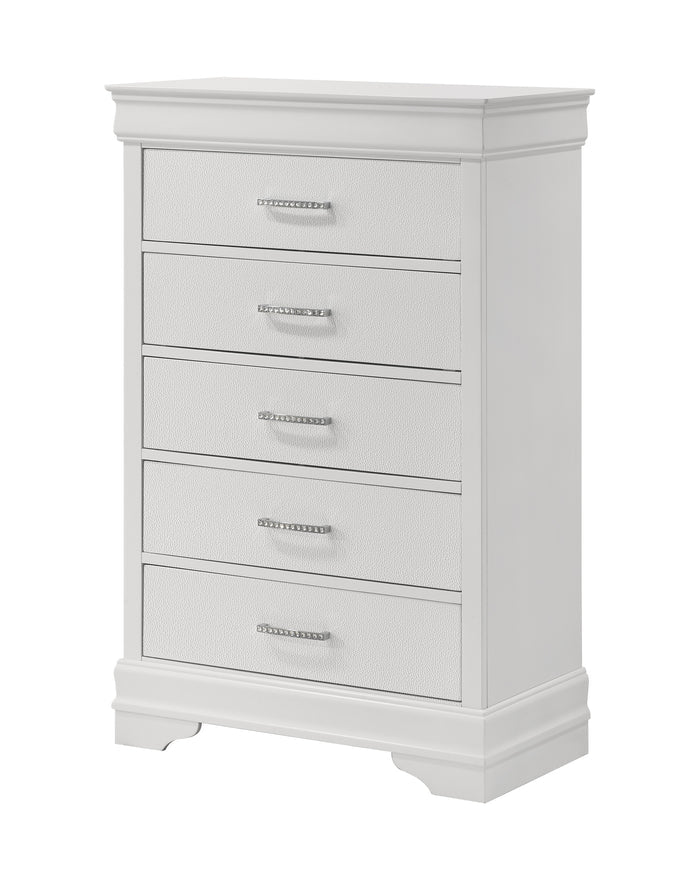 Amalia Chest White