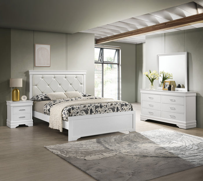 Amalia Dresser Mirror White
