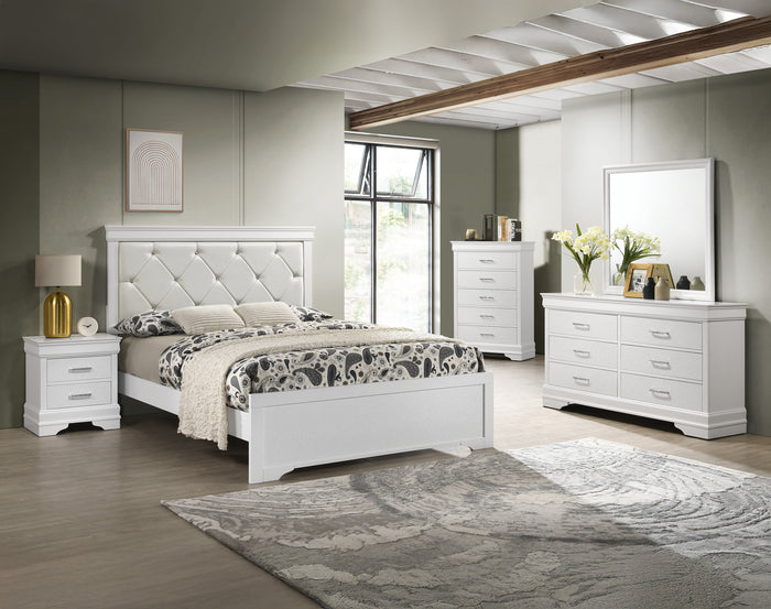 Amalia Night Stand White