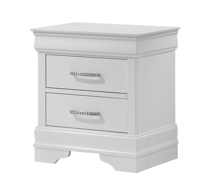 Amalia Night Stand White