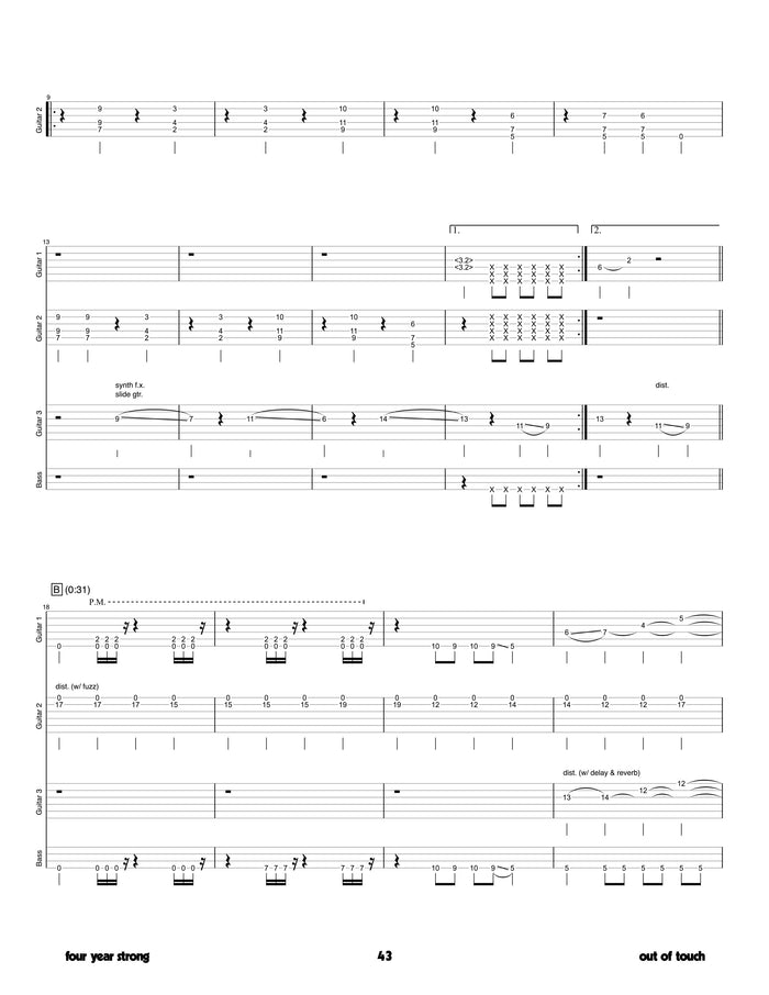 Printed Guitar Book, Digital Guitar Book