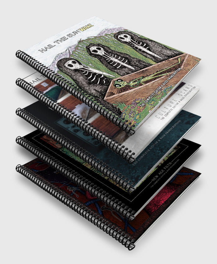 Printed Guitar & Bass Books