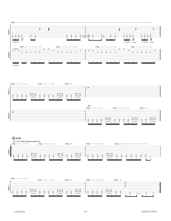 Printed Guitar Book, Digital Guitar Book