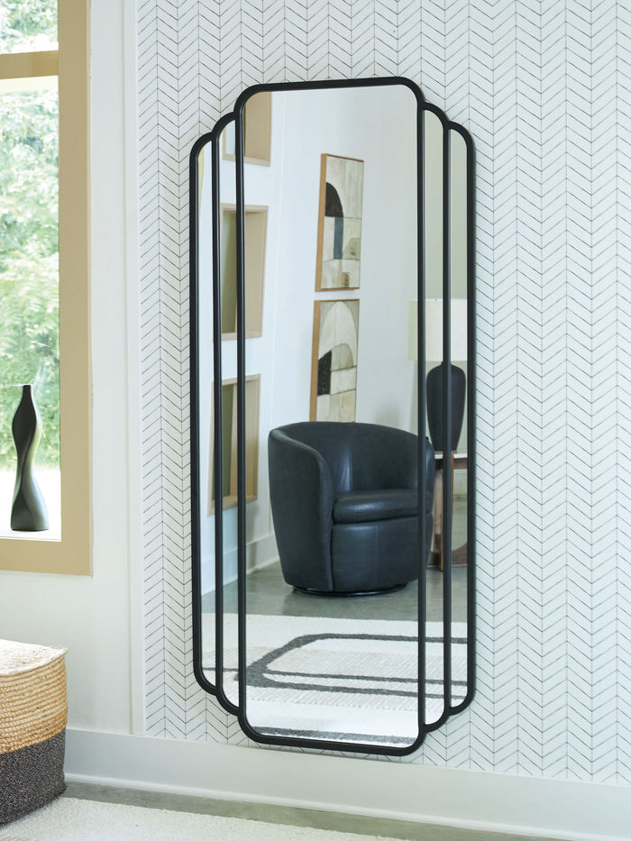 Antigone - Floor Mirror - Black - view 5