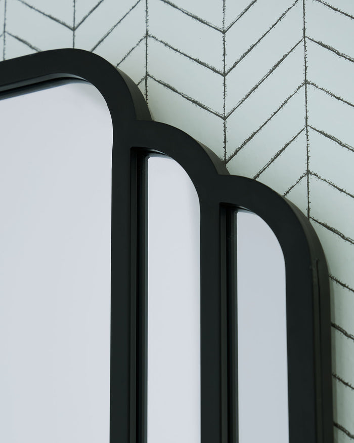 Antigone - Floor Mirror - Black - view 6