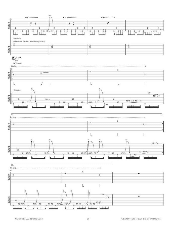 Printed Guitar Book, Digital Guitar Book