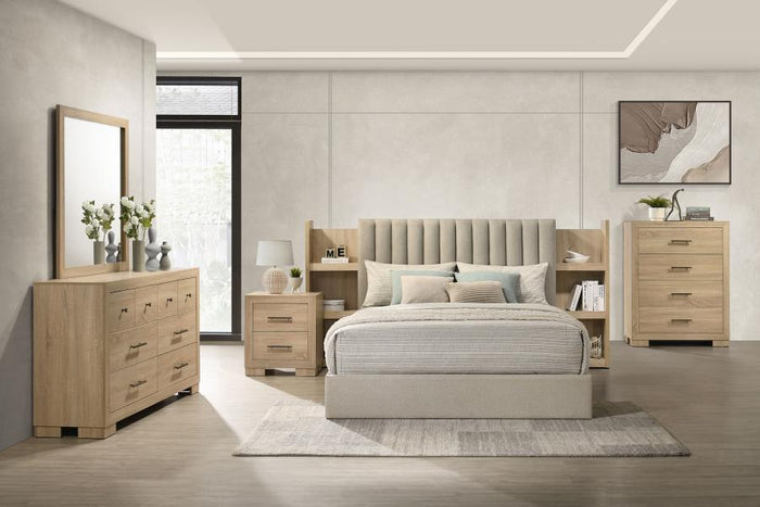 Arielle - Dresser Mirror - Light Oak