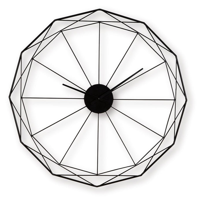 Arkthorne - Wall Clock - Black