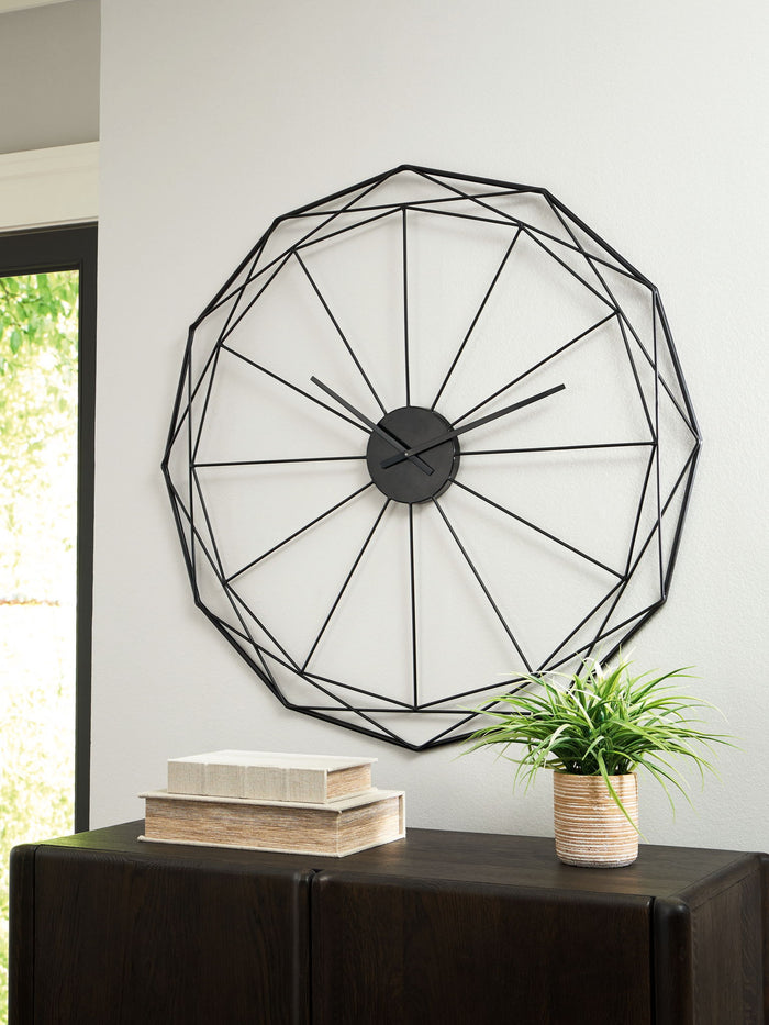 Arkthorne - Wall Clock - Black - view 2