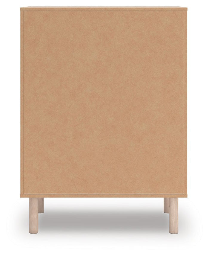 Arloster - Tan - Four Drawer Chest by Signature Design by Ashley® | Bel Furniture