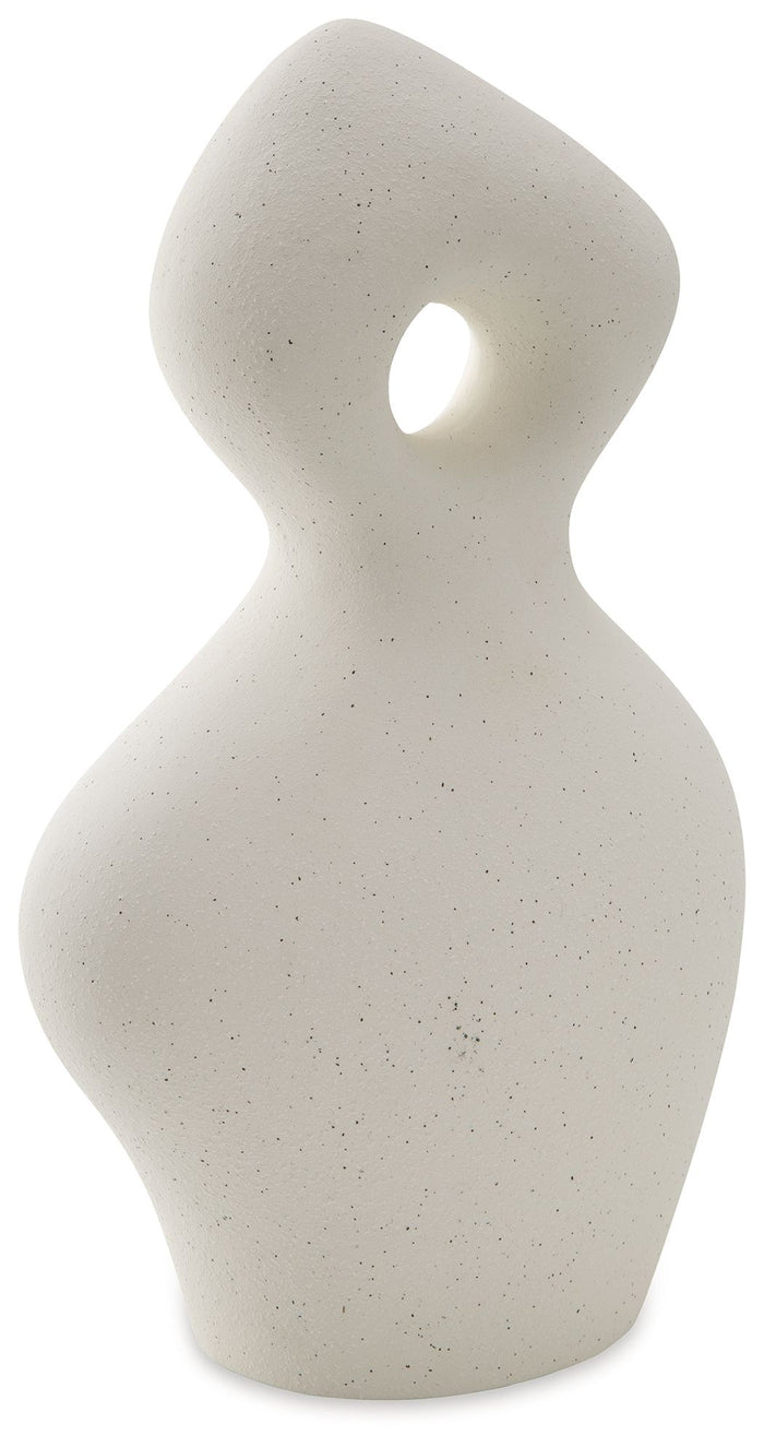 Arthrow - Off White - Sculpture - 14" by Signature Design by Ashley® | Bel Furniture