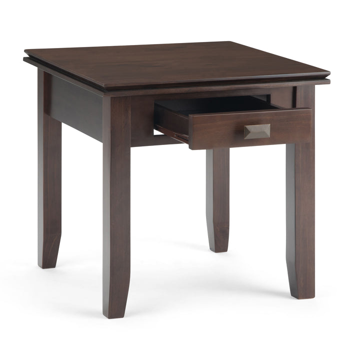 Artisan - Handcrafted End Table by Simpli-Home | Bel Furniture