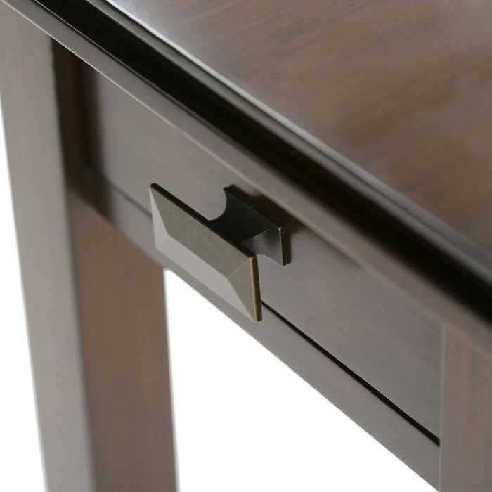 Artisan - Handcrafted Narrow Side Table by Simpli-Home | Bel Furniture