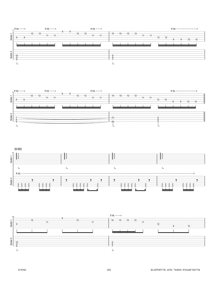 Printed Guitar Book, Digital Guitar Book