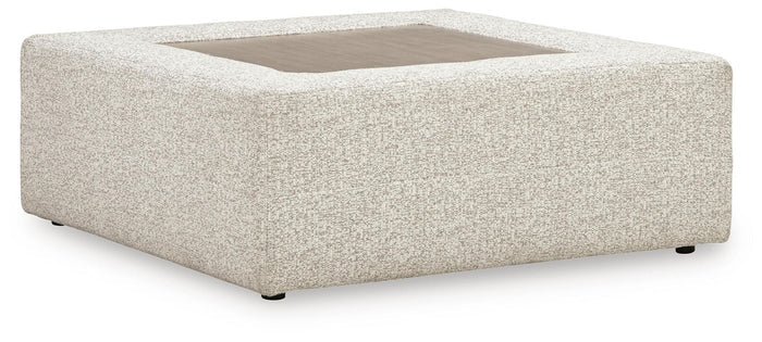 Ashbourne Estate Oversized Accent Ottoman Snowstone