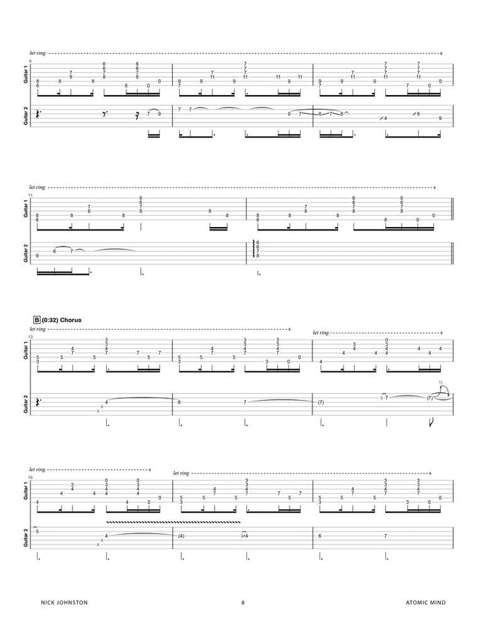 Printed Guitar Book, Digital Guitar Book