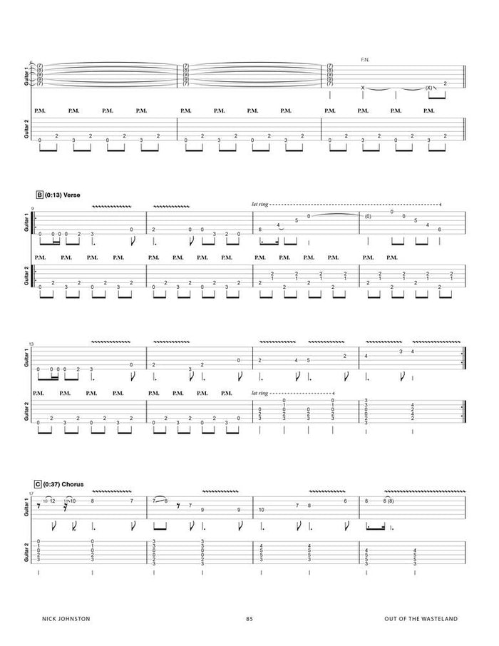 Printed Guitar Book, Digital Guitar Book