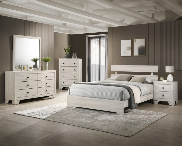 Atticus Platform Bed In 1 Box White