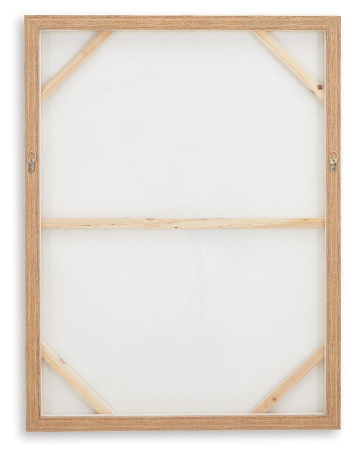 Aubinell - Beige - Wall Art Set (Set of 2) by Signature Design by Ashley® | Bel Furniture