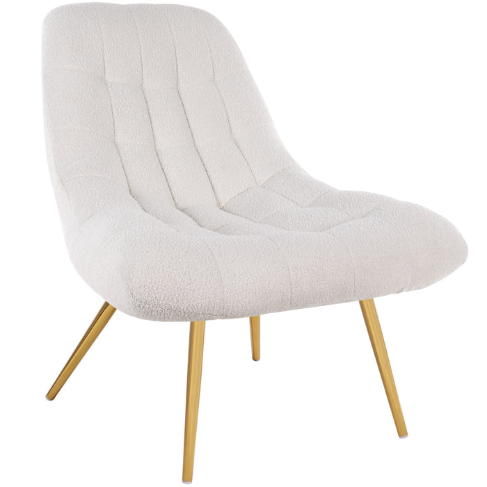 Aubrey - French Boucle Lounge Chair - view 2