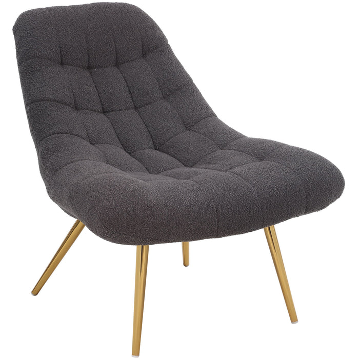 Aubrey - French Boucle Lounge Chair - view 7