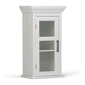 Avington - Single Door Wall Cabinet - Pure White by Simpli-Home | Bel Furniture