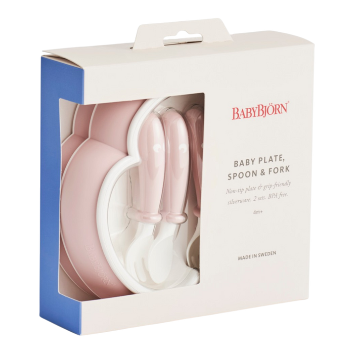Babybjorn Baby Plate, Spoon and Fork (2 Sets)