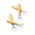 Babybjorn Baby Spoon, and Fork (4 Pieces)