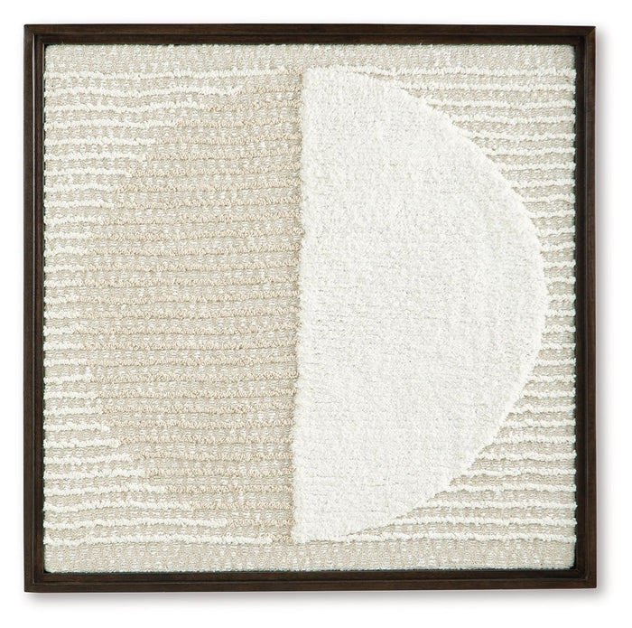 Bachard - Tan / White - Wall Decor by Signature Design by Ashley® | Bel Furniture